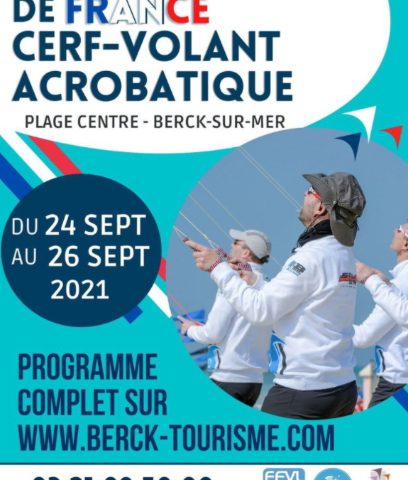 Wettbewerb “Cerfs volants” in Berck-sur-Mer
