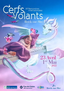 35. “Cerfs Volants” in Berck-sur-Mer vom 23.04.-01.05.2022